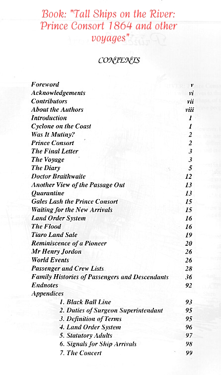 Book Prince Consort contents